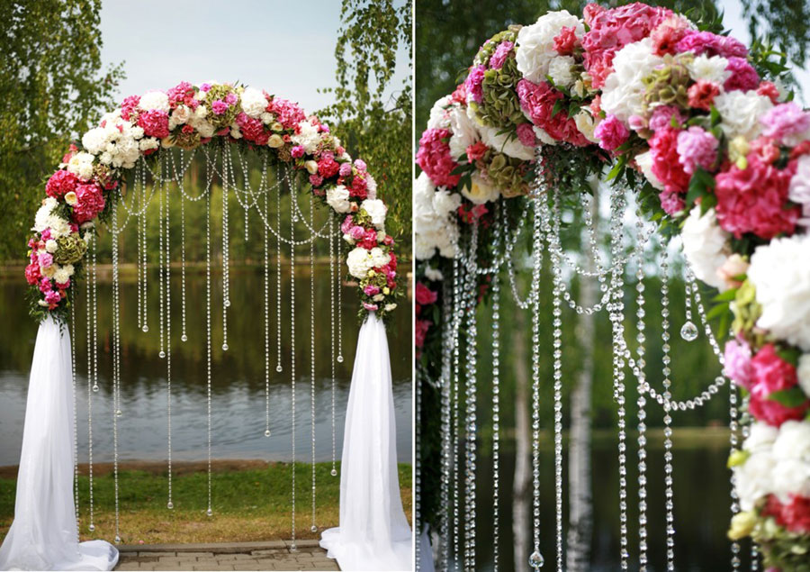 Свадебная арка для выездной церемонии: вдохновляющая фотоподборка от YesYes
